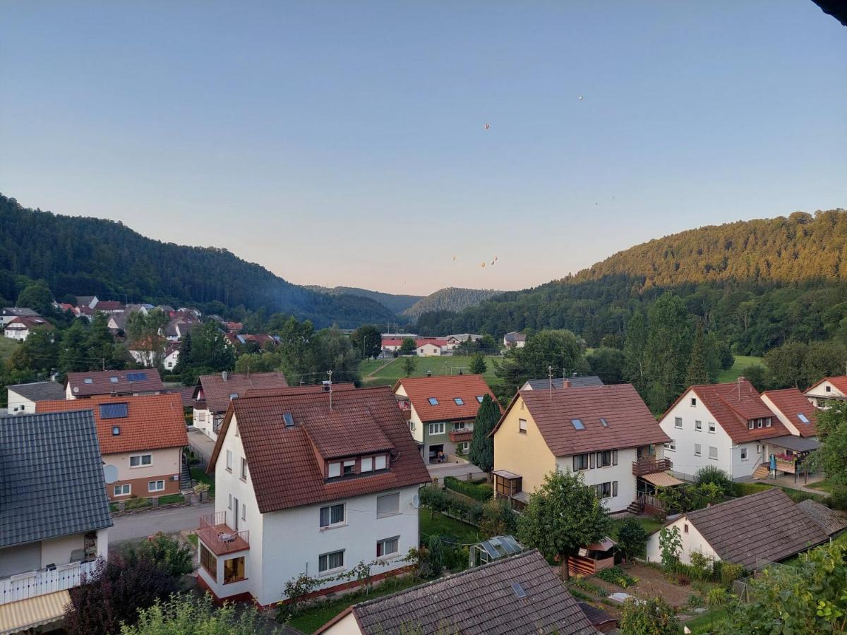 Privates Zimmer In Unterkunft Mit Glatttal Blick In Wasserschloss Nahe Sulz am Neckar Dış mekan fotoğraf