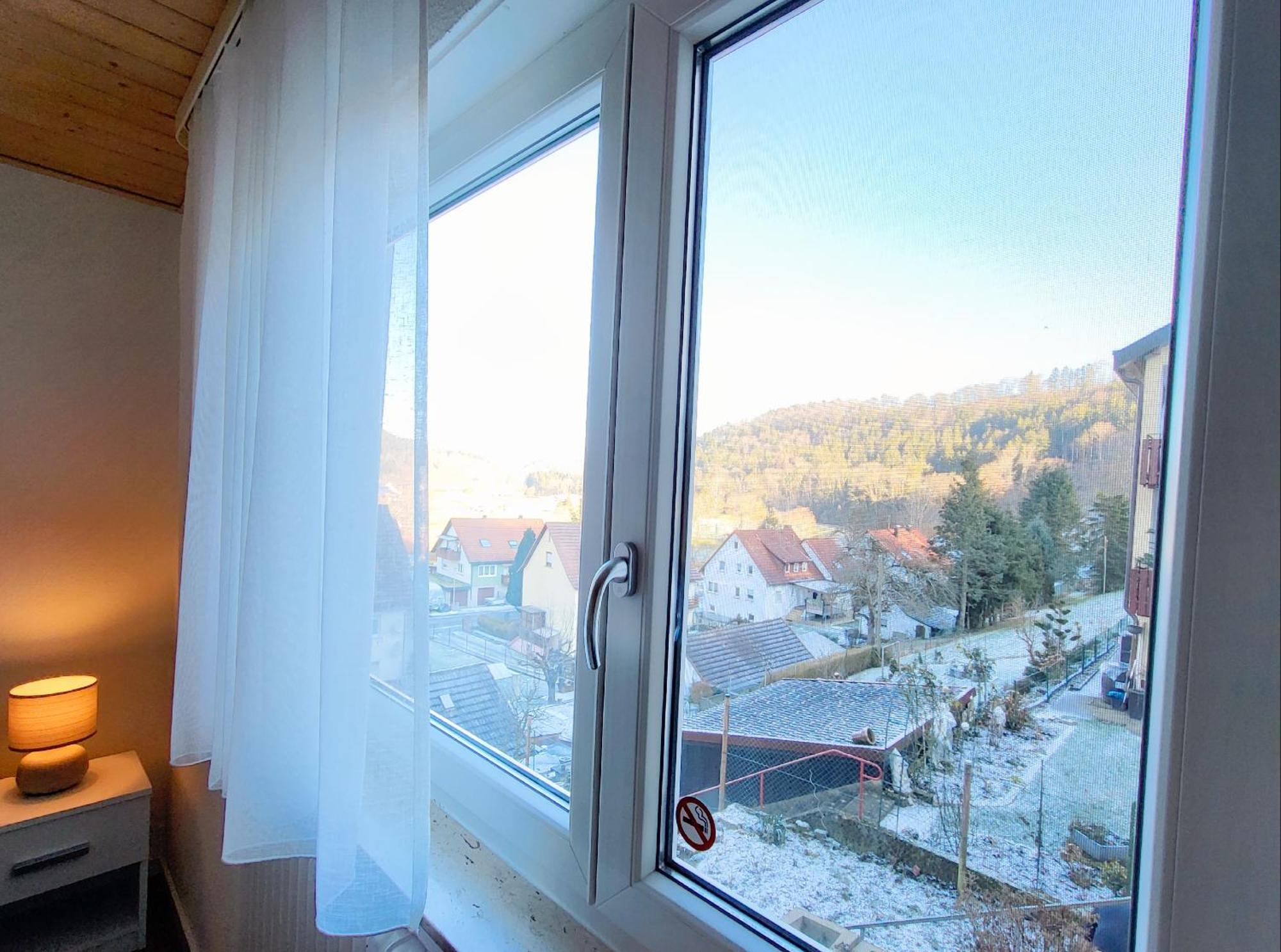 Privates Zimmer In Unterkunft Mit Glatttal Blick In Wasserschloss Nahe Sulz am Neckar Dış mekan fotoğraf
