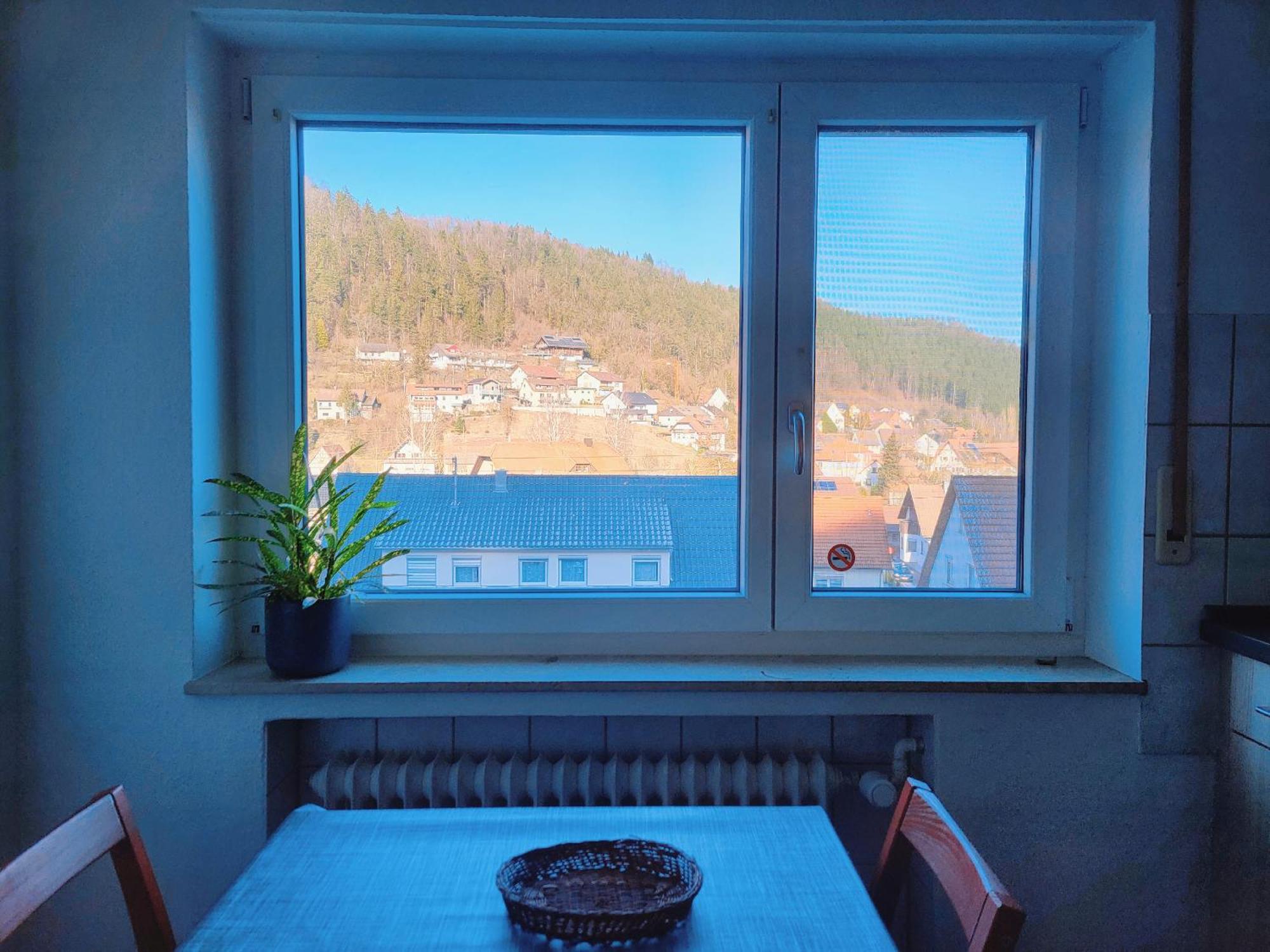 Privates Zimmer In Unterkunft Mit Glatttal Blick In Wasserschloss Nahe Sulz am Neckar Dış mekan fotoğraf